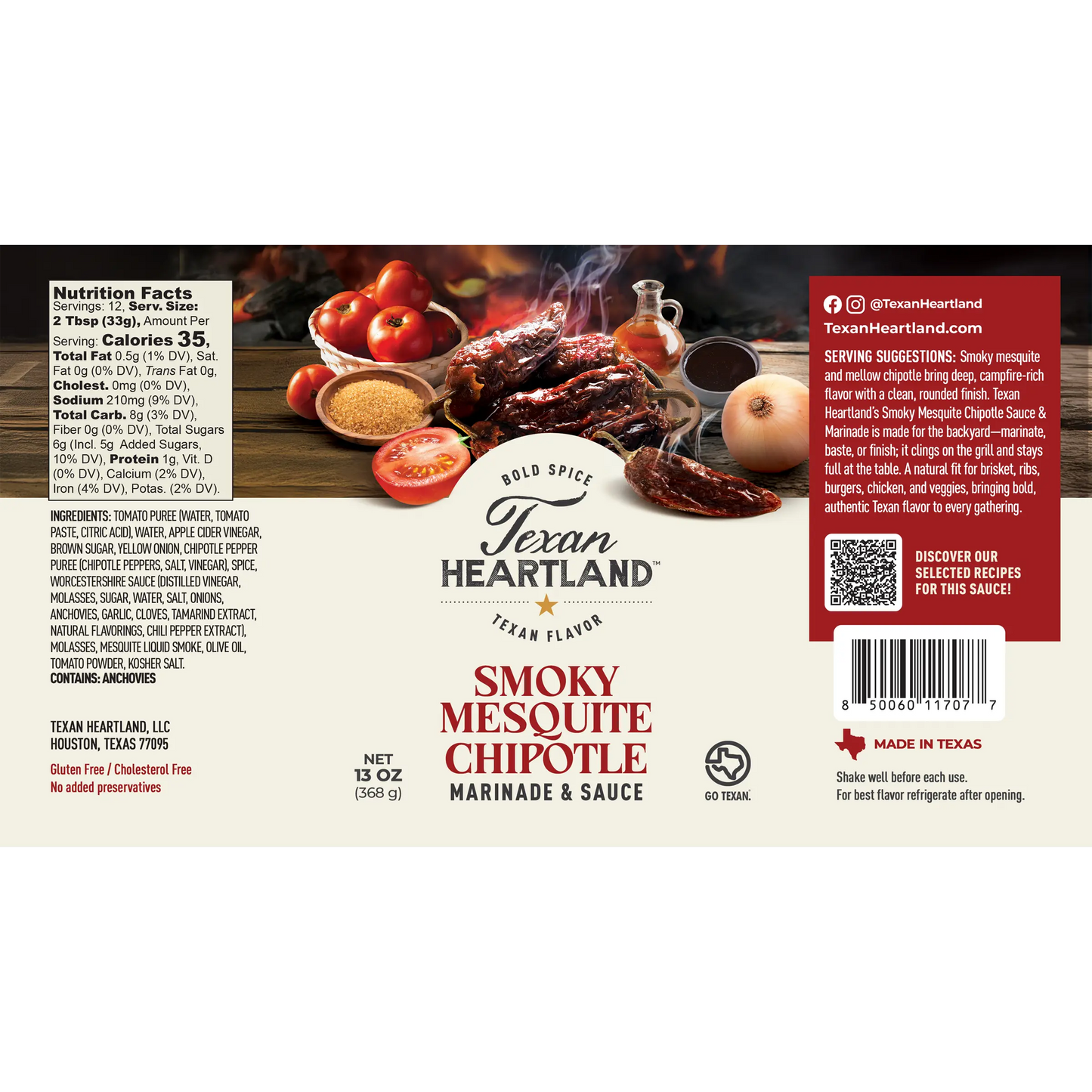 Smoky Mesquite Chipotle Marinade & Sauce