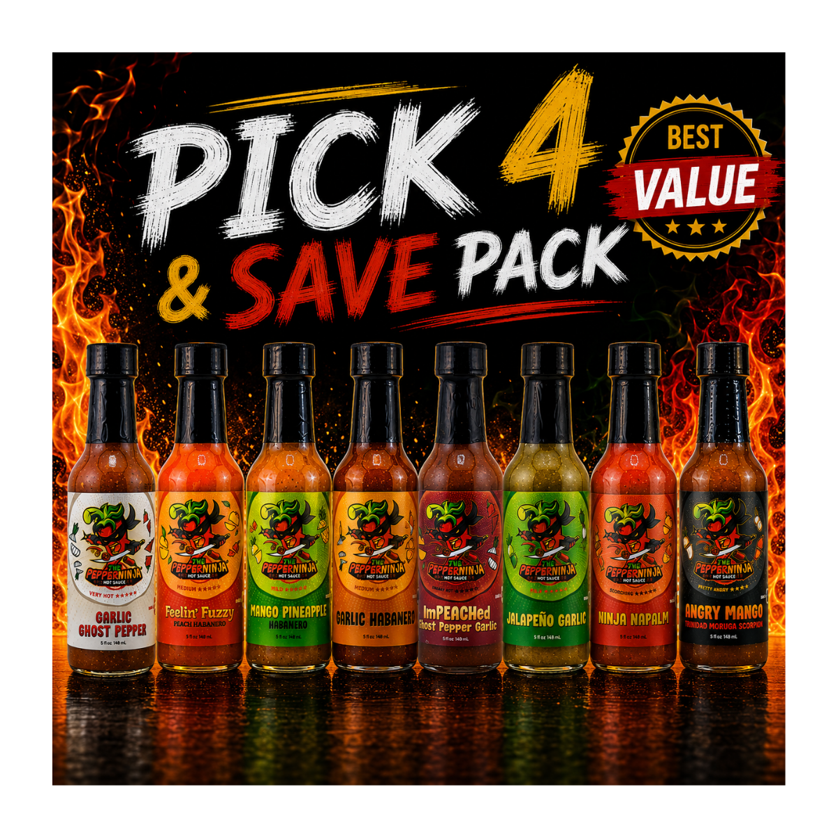 Pick 4 & Save Pack