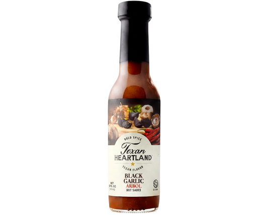 Black Garlic Arbol Hot Sauce