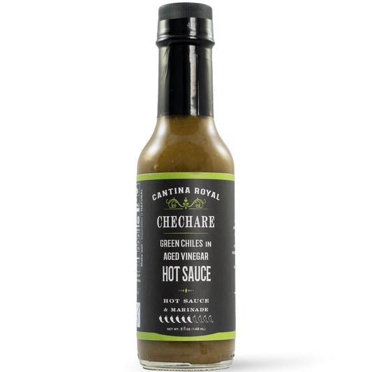 Chechare - Green Chile Hot Sauce | Bright, Zingy & Aged in House Vinegar