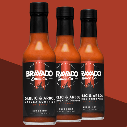 Garlic & Árbol Moruga Scorpion Hot Sauce