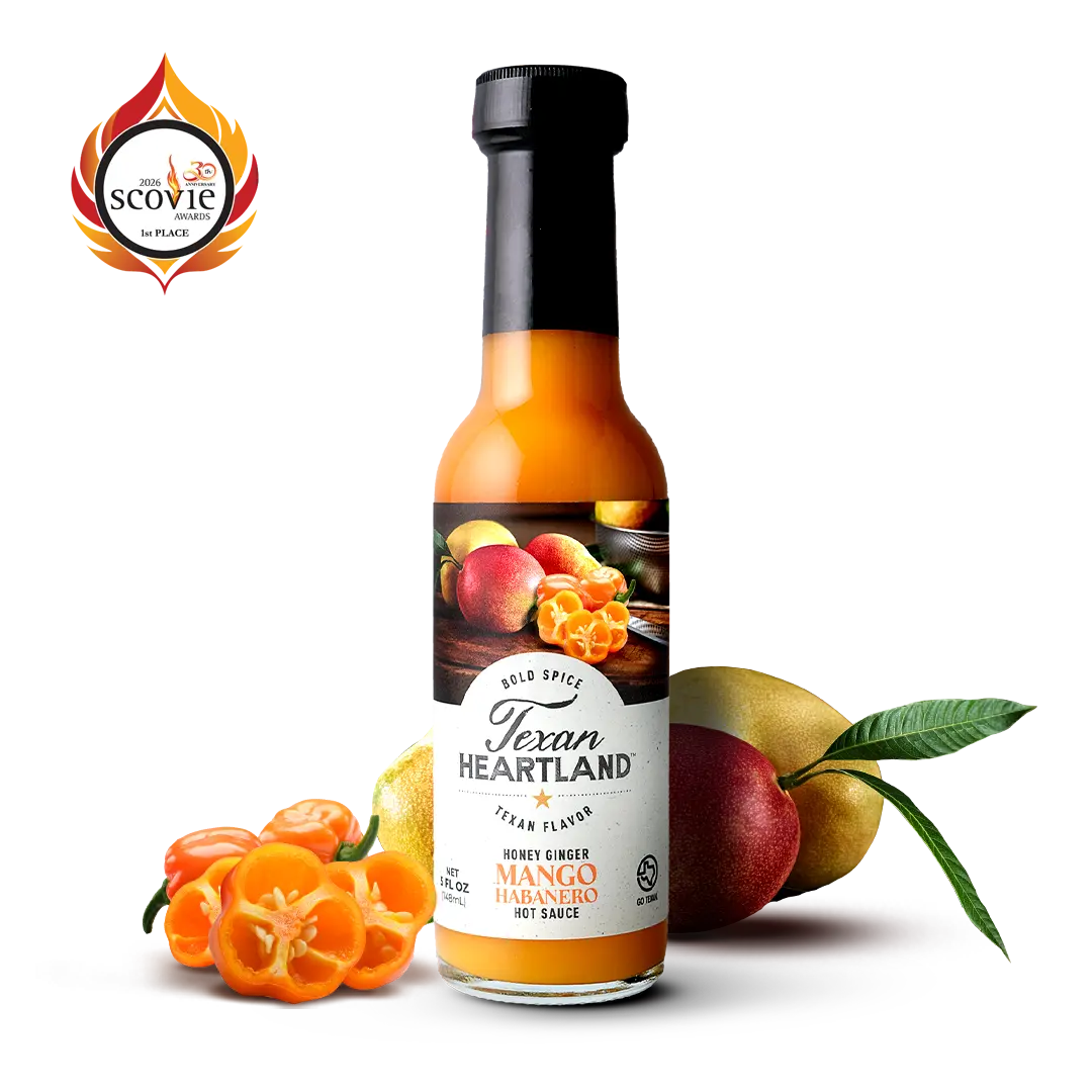 Honey Ginger Mango Habanero Hot Sauce