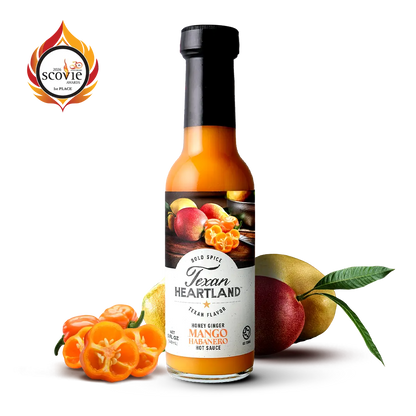 Honey Ginger Mango Habanero Hot Sauce