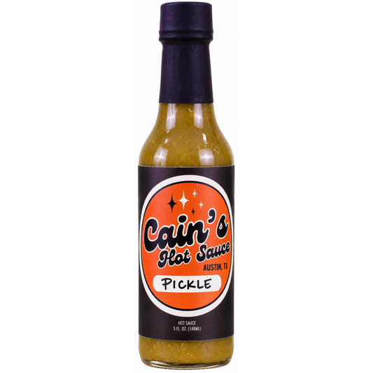 Cain’s Pickle Hot Sauce