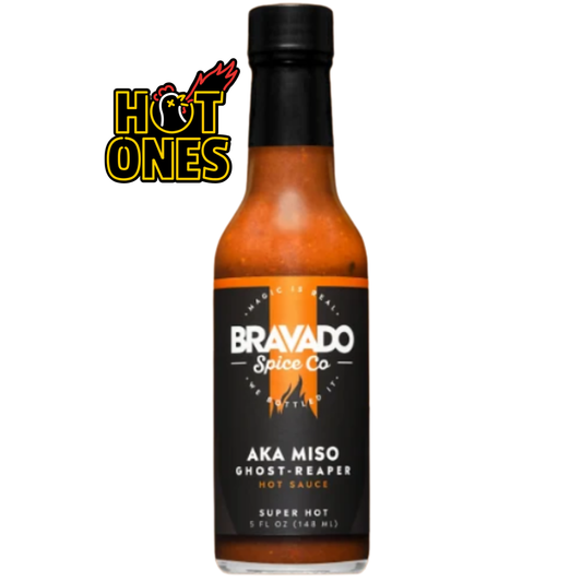 Aka Miso Ghost-Reaper Hot Sauce - Hot Ones Season 10