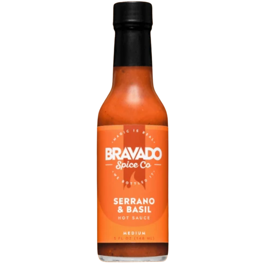 Serrano & Basil Hot Sauce