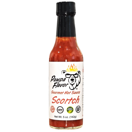 Pawpa Flavor Scortch Hot Sauce