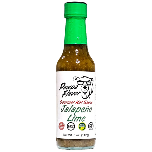Pawpa Flavor Jalapeno Lime Hot Sauce