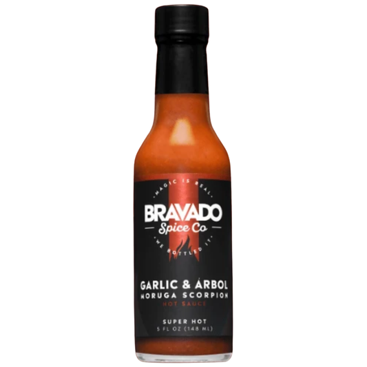 Garlic & Árbol Moruga Scorpion Hot Sauce