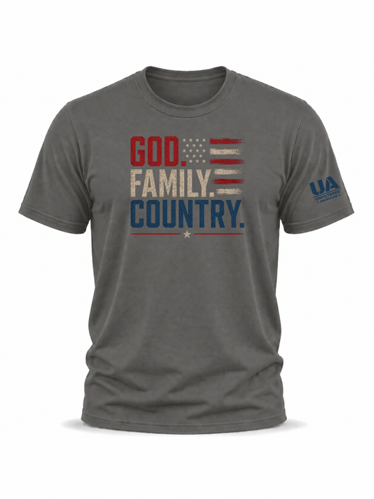 GOD. FAMILY. COUNTRY.