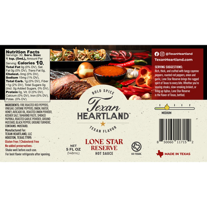 Lone Star Reserve Hot Sauce