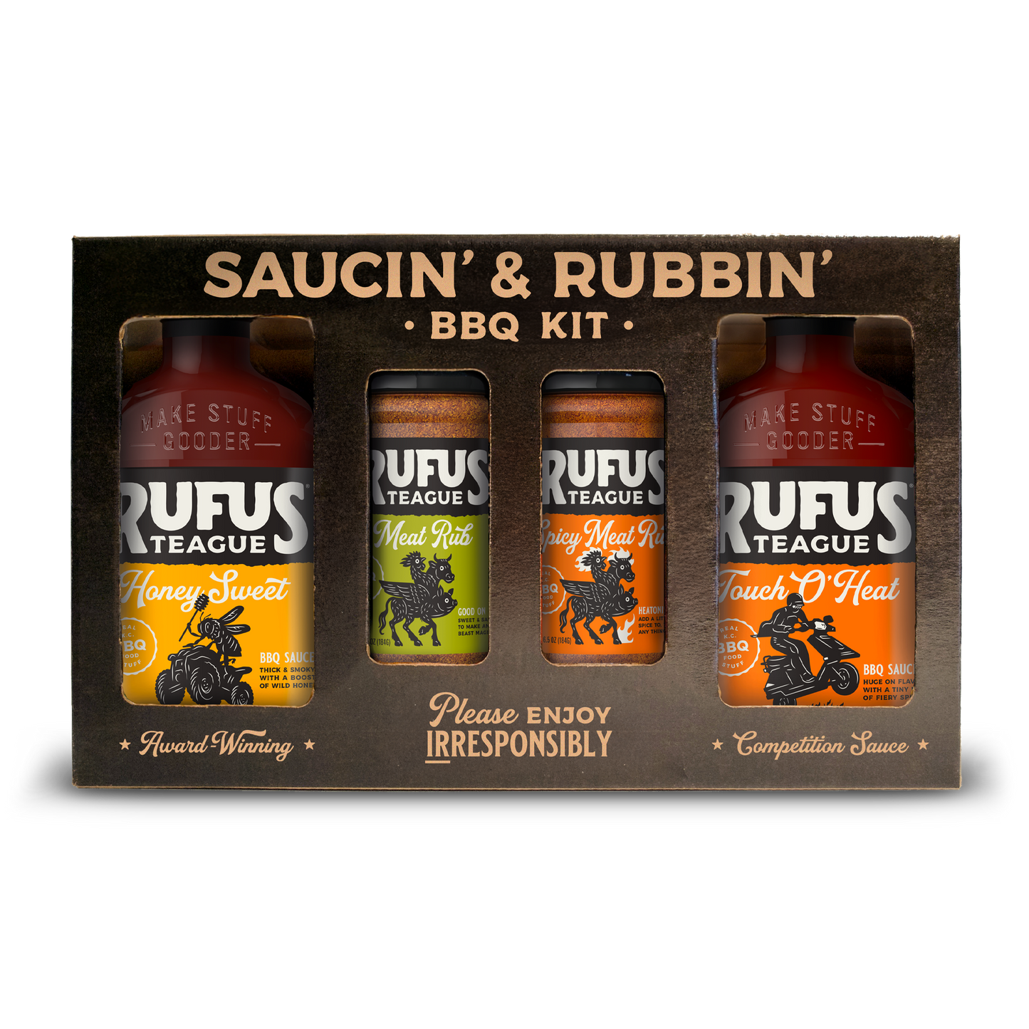 SAUCIN' & RUBBIN' KIT
