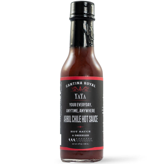 Yaya - Everyday Arbol Chile Hot Sauce | Tangy Mexican Tabletop