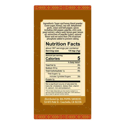 Big Poppa's Sweet Money Seasoning - 14oz