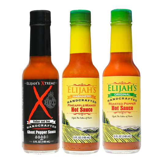 Mild & Hot Trio Hot Sauce Set
