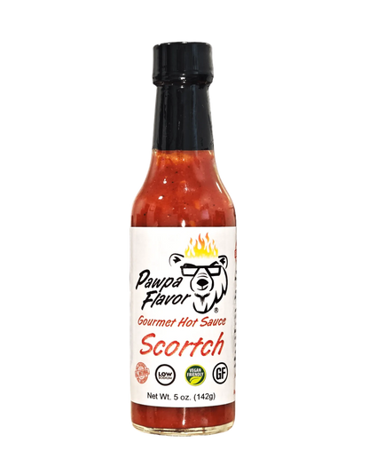 Pawpa Flavor Scortch Hot Sauce