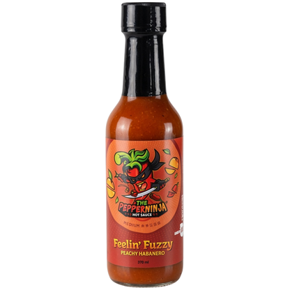 Feelin Fuzzy Peach Habanero Hot Sauce